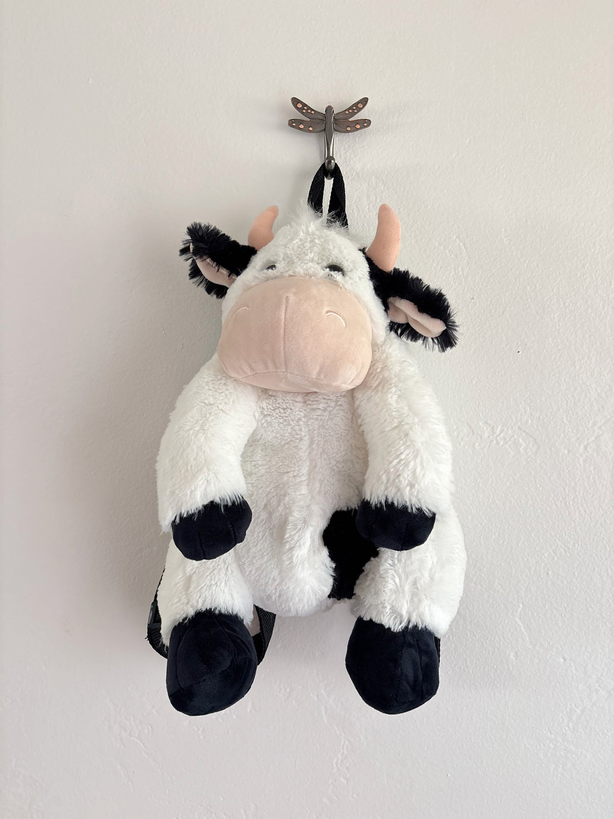 cow plush backpack
