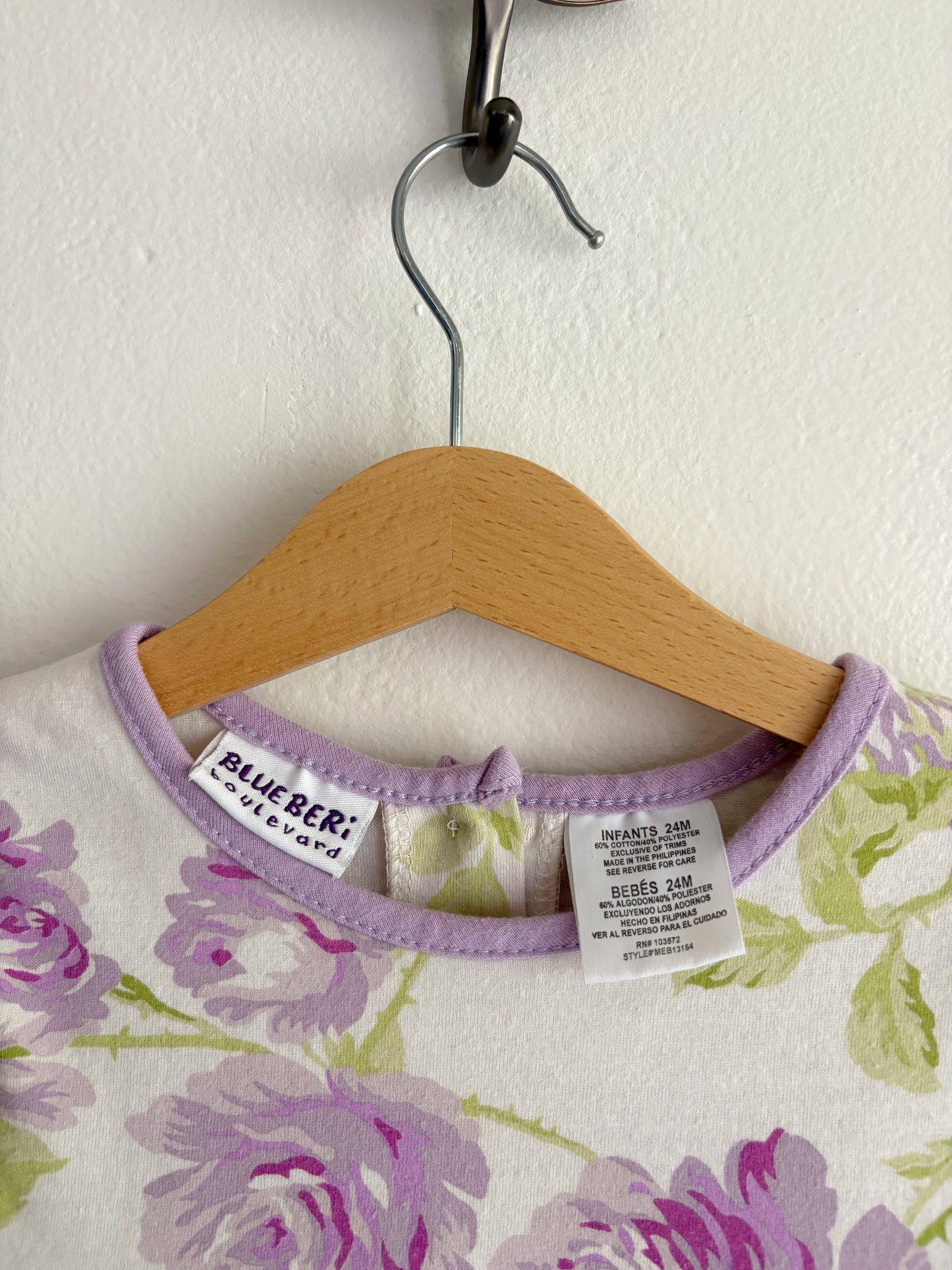 vintage teddy bear dress (24M)