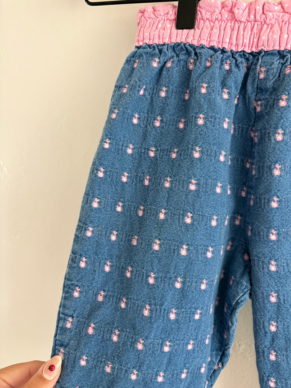 vintage oshkosh duck pants (24M)