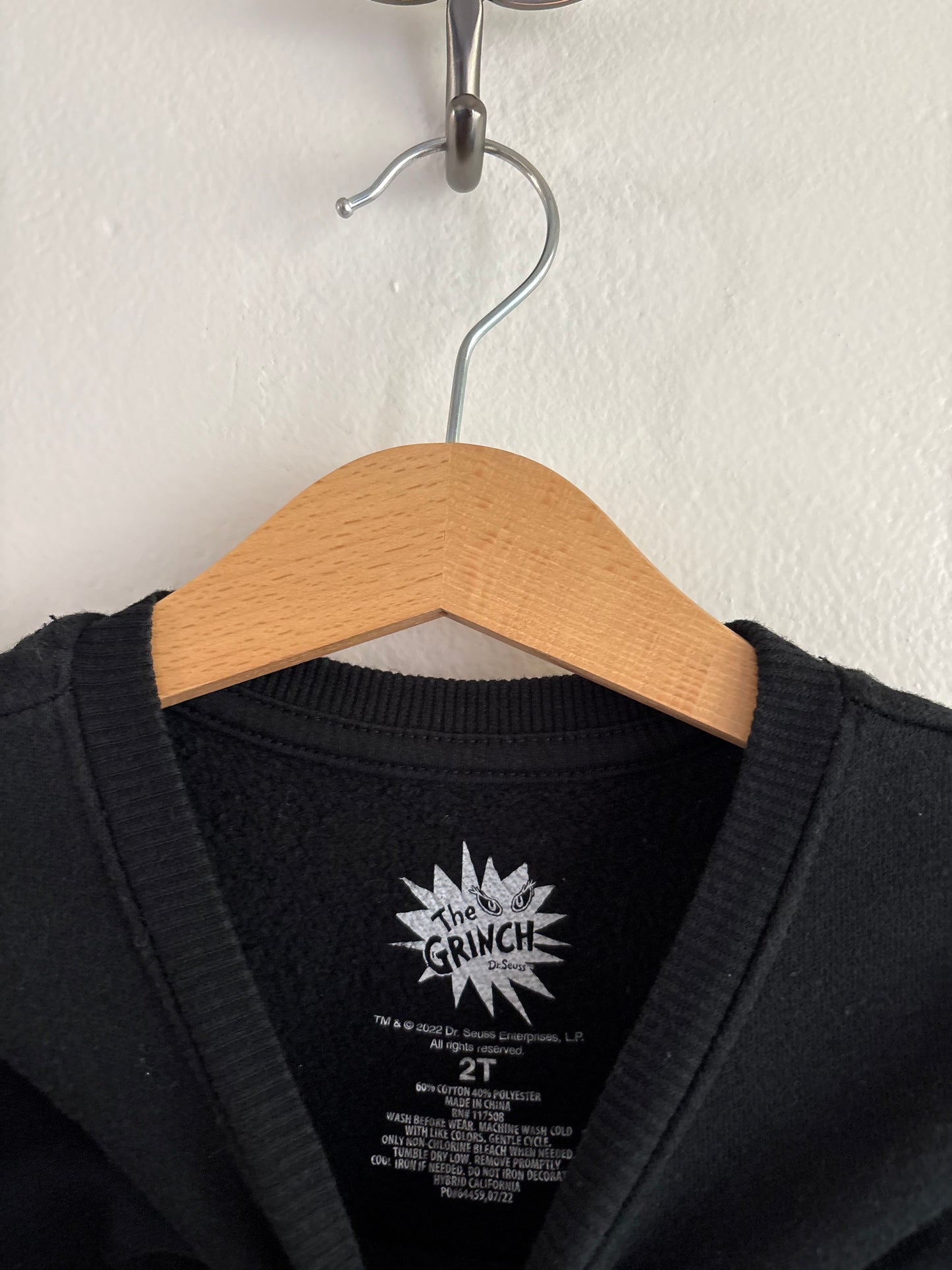 grinch crewneck (2T)