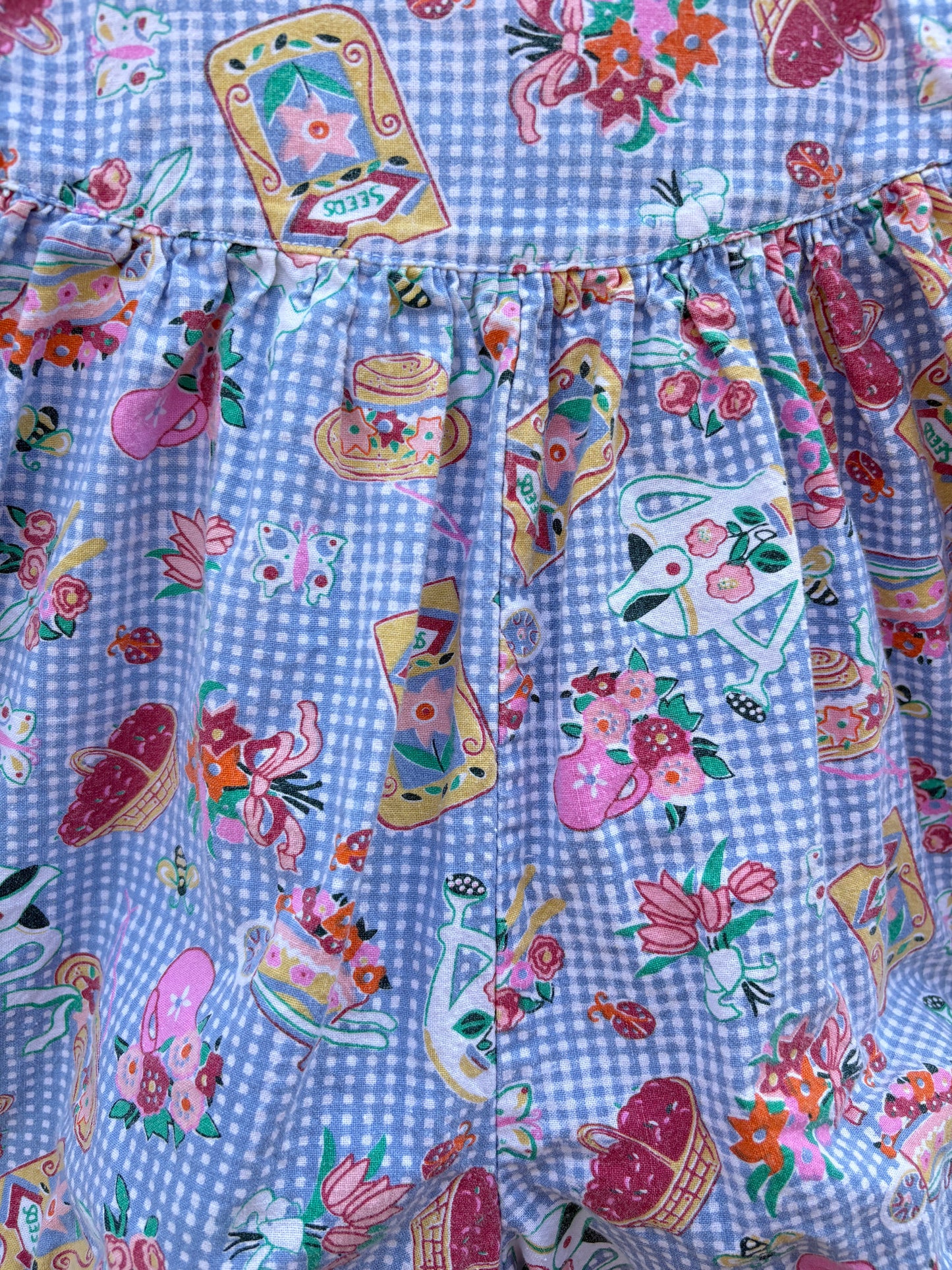 Vintage AOP Gardening bubble