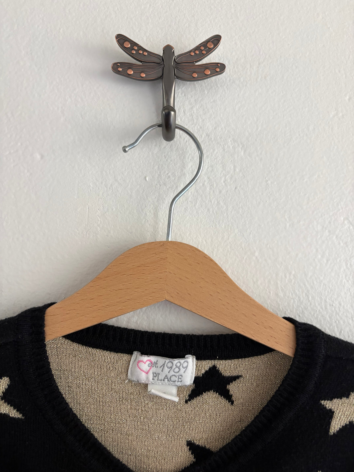 y2k star sweater (xs 4)