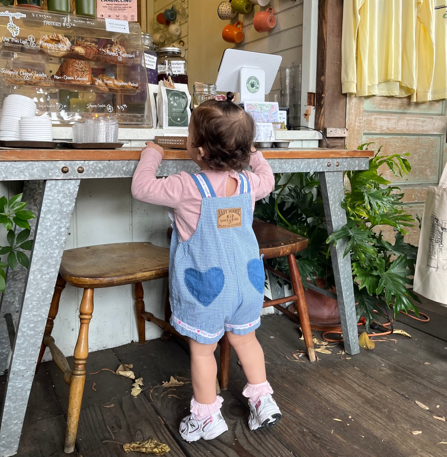 vintage baby minnie and mickey heart bubble