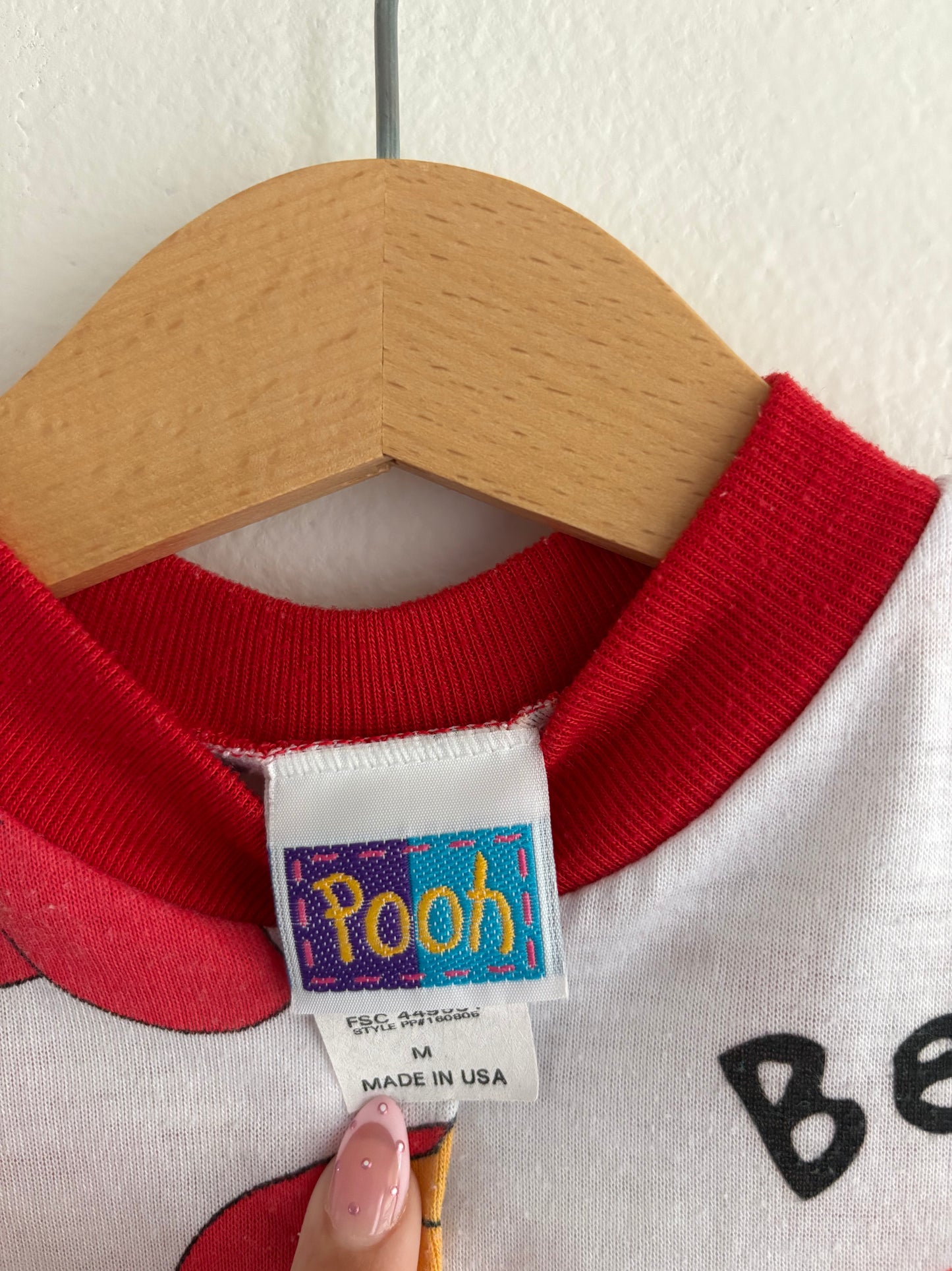 vintage aop pooh onesie (3T)