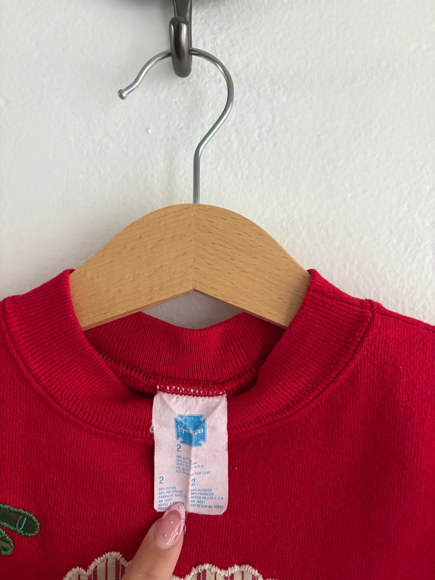 vintage upcycled piglet set (18/24M)