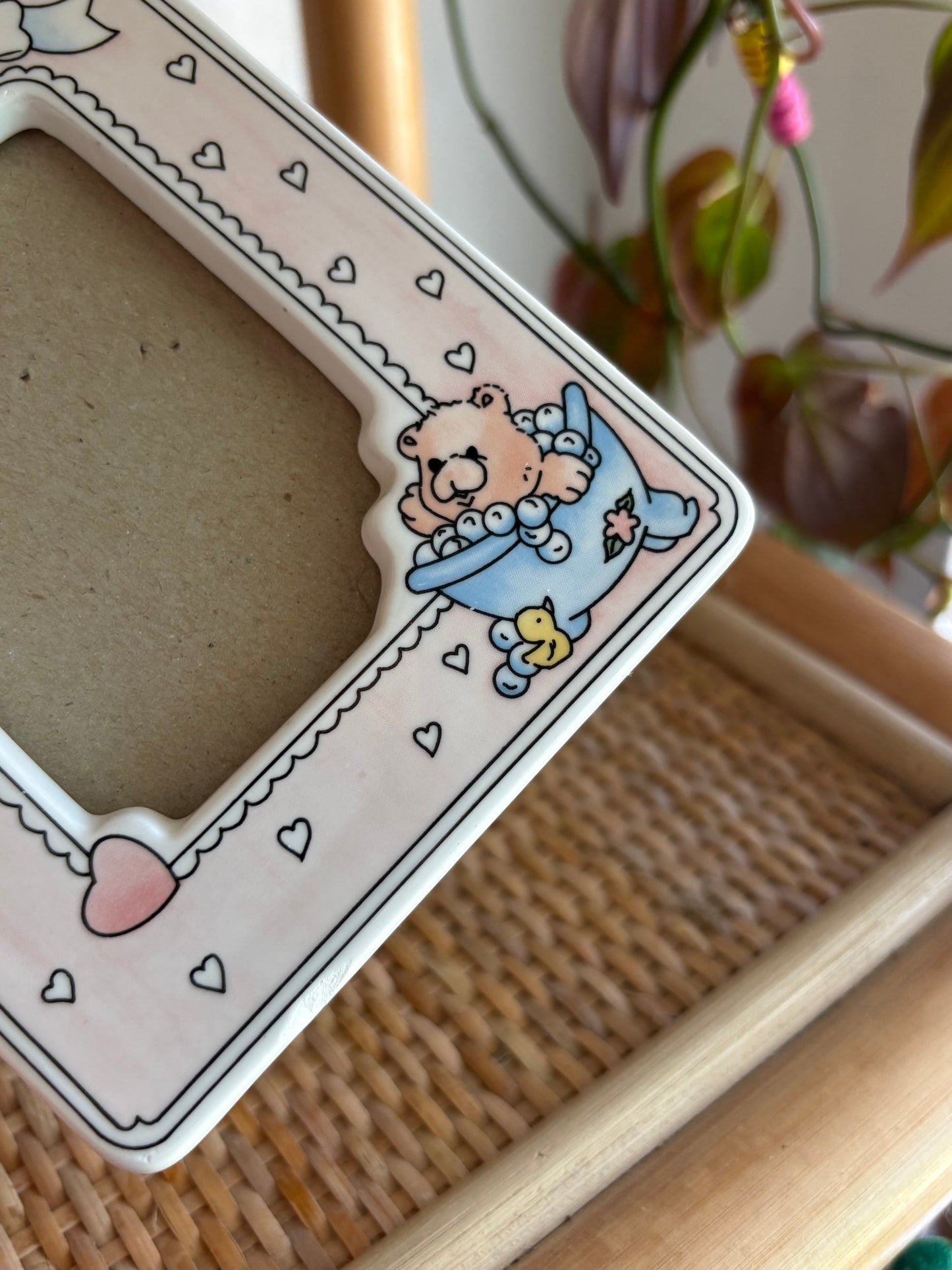 my first bath picture frame