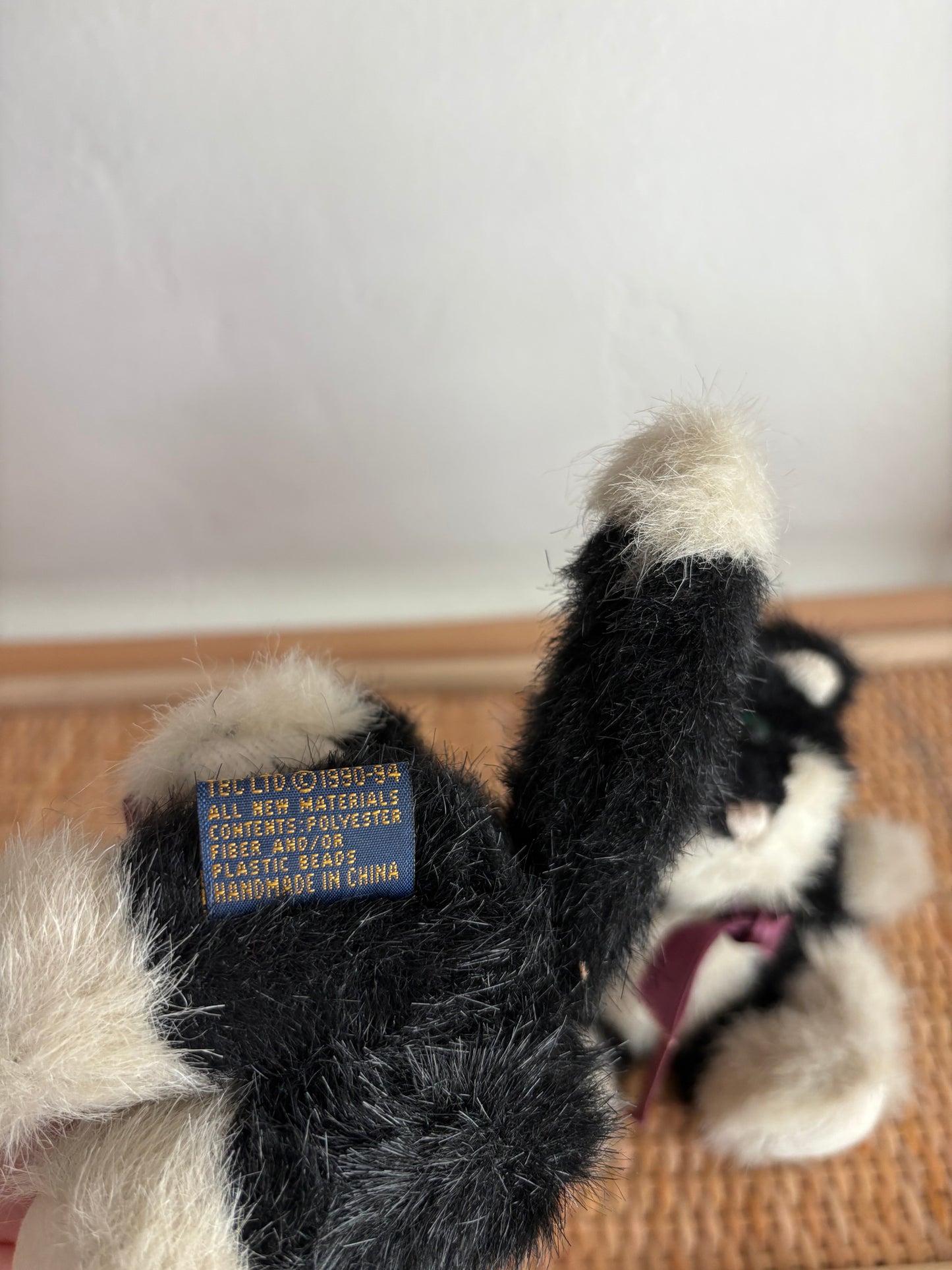 vintage boyds' bears cat plush pair 5"