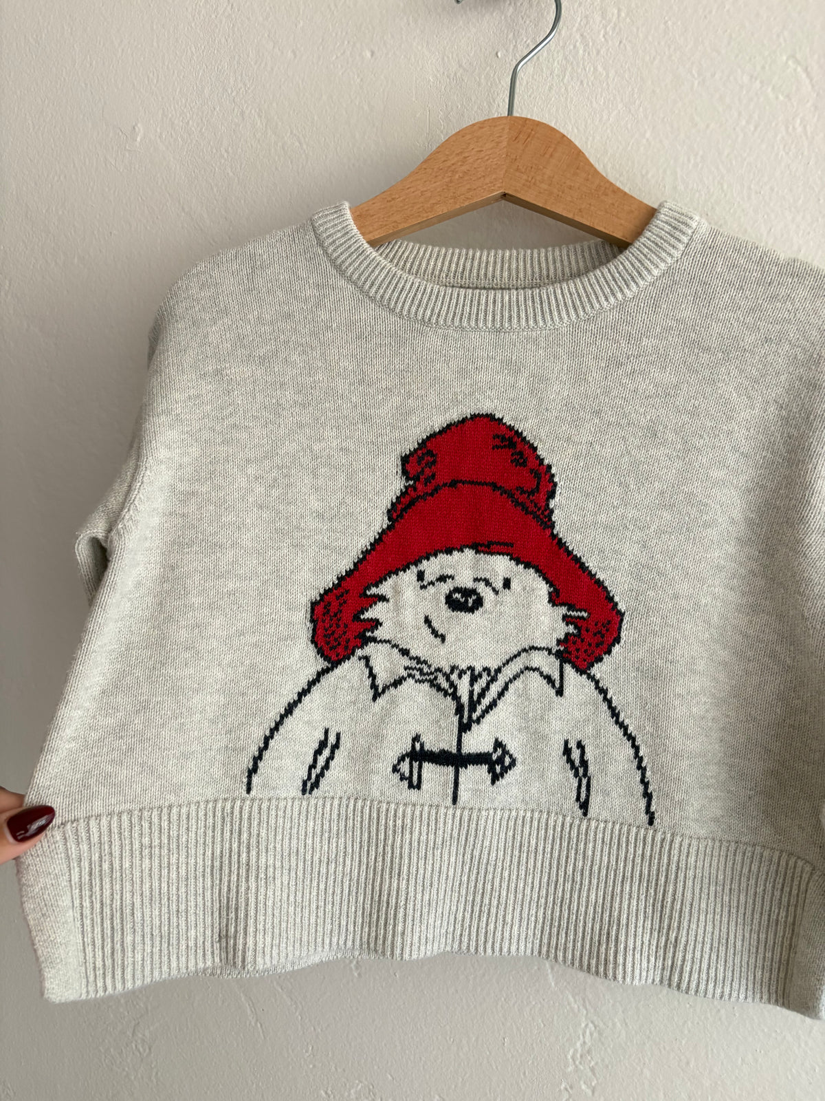 paddington bear sweater (2/3T)