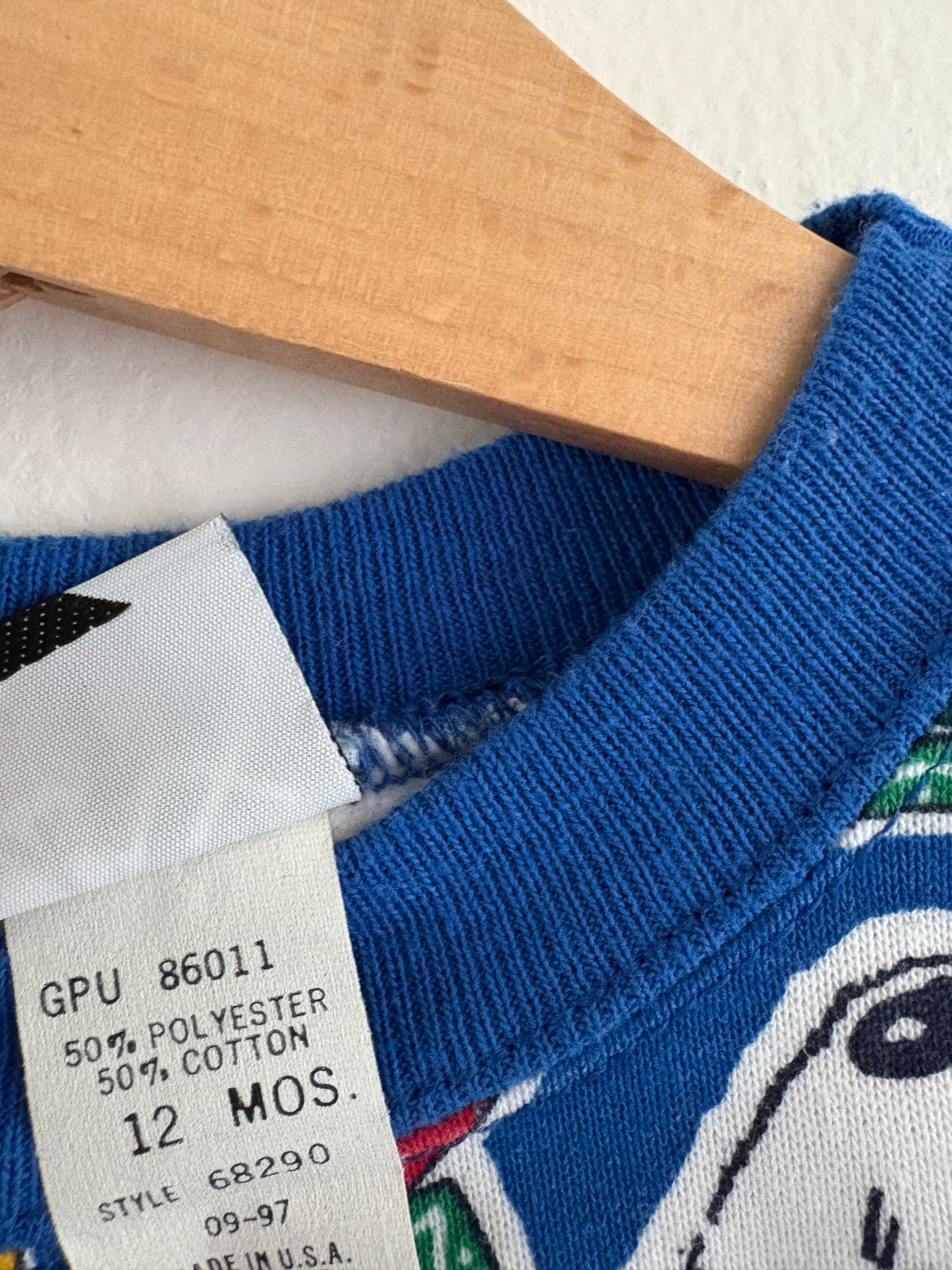 vintage aop bear sweater (12M)