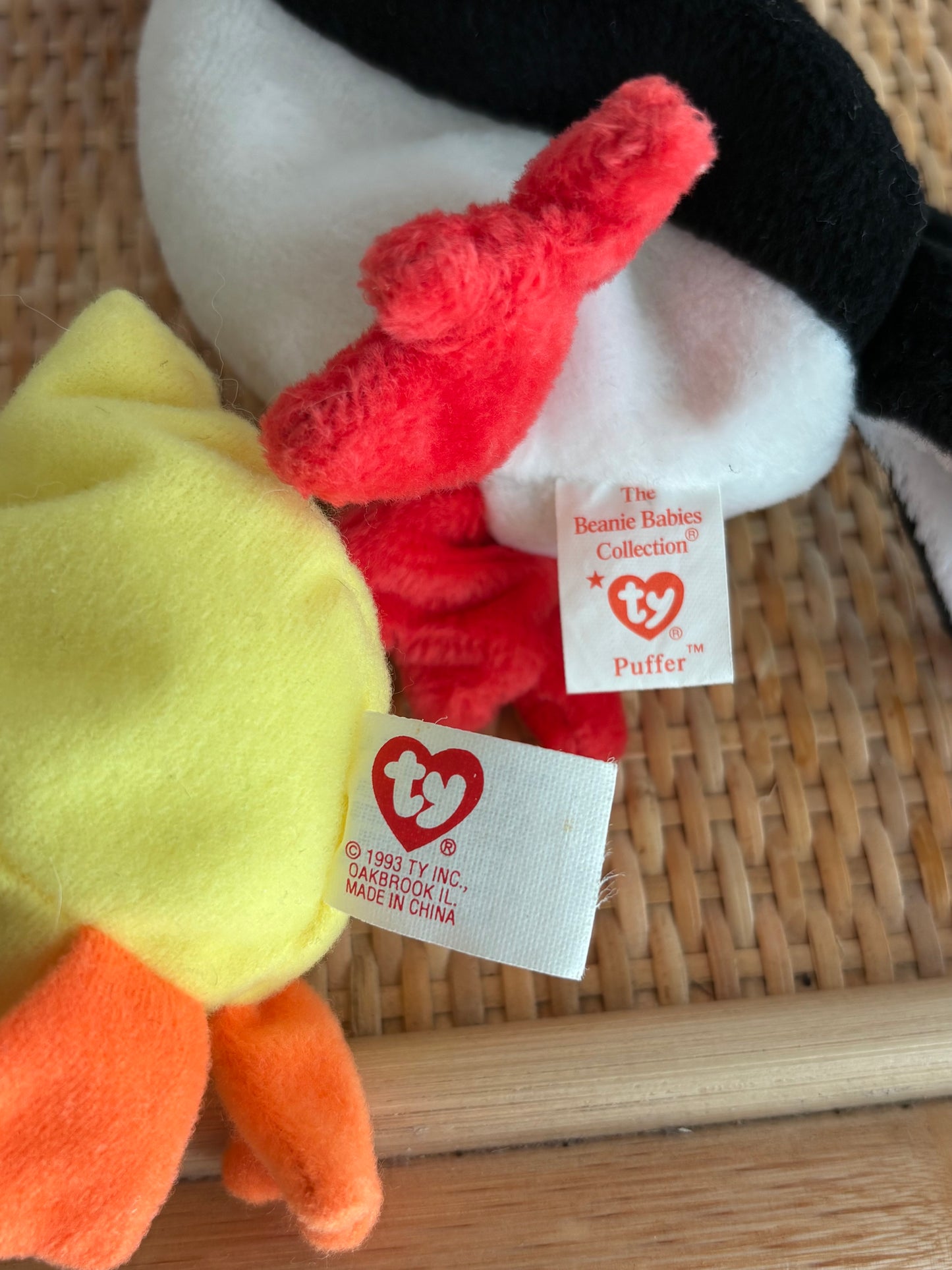 vintage TY mini plush bundle (3)