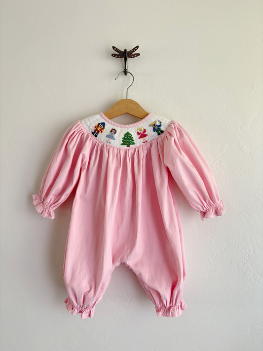 nutcracker romper (6M)