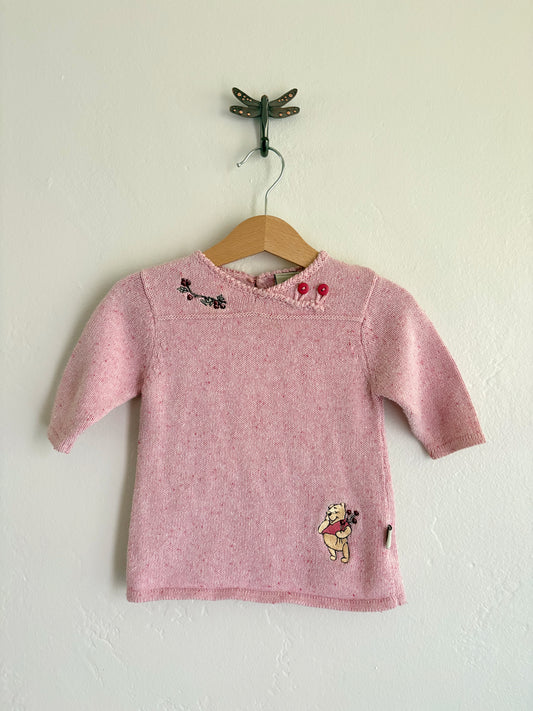 vintage classic pooh dress (0/3M)