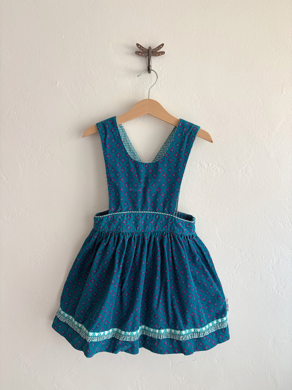 vintage rainbow tag gymboree dress (large 5Y)