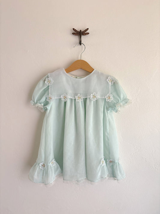 vintage floral dress (3T)
