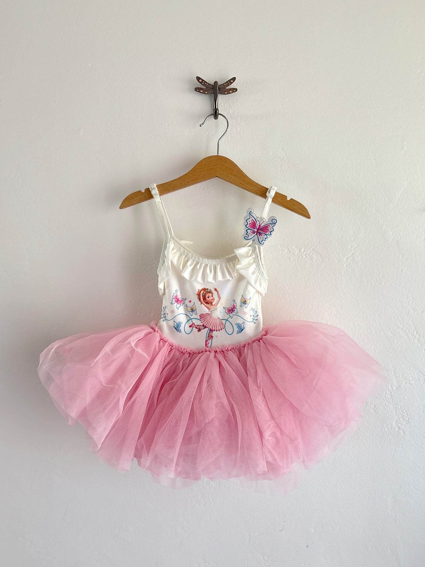 fancy nancy leotard/tutu (2T)