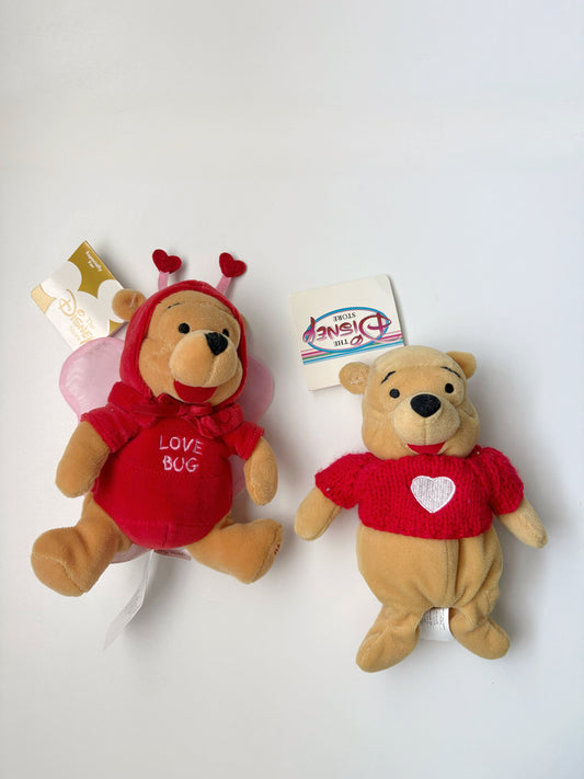 vintage pooh plush bundle