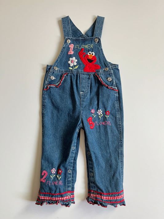 Vintage Elmo overalls