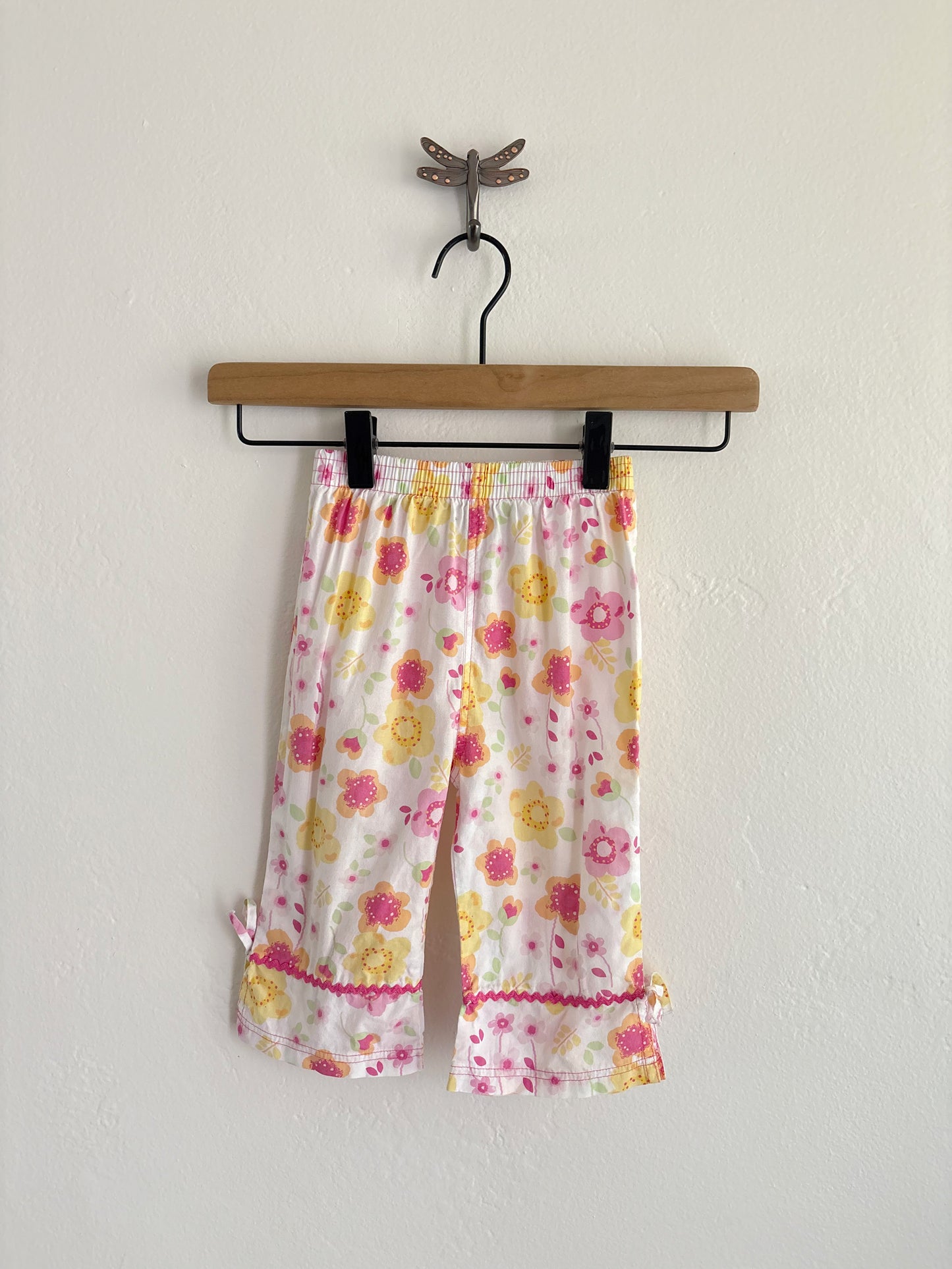 y2k floral capris (24M)