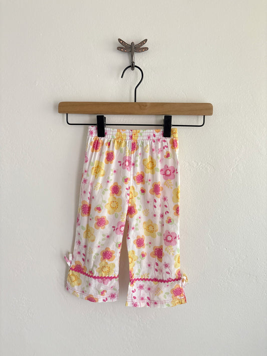 y2k floral capris (24M)