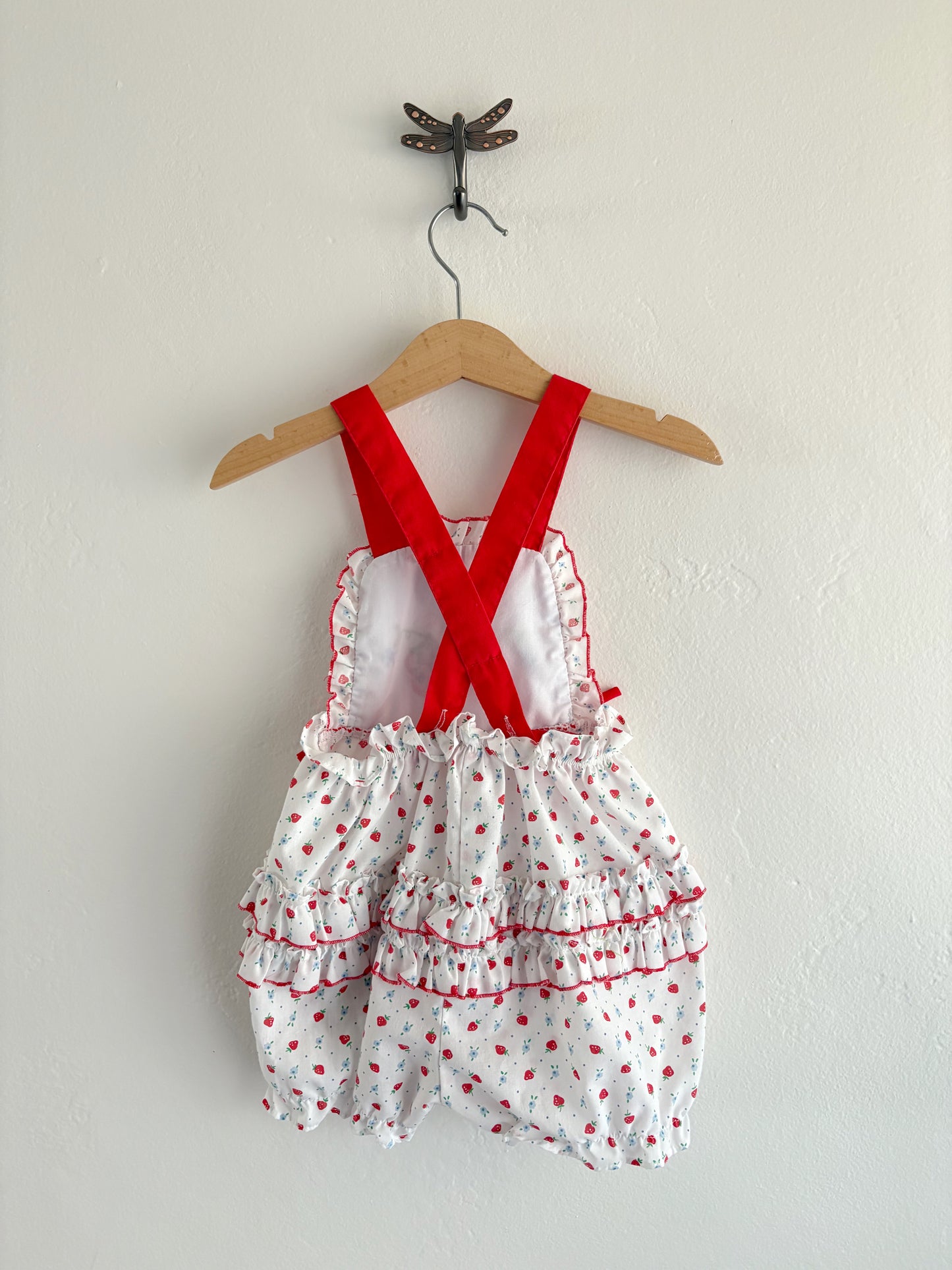 vintage strawberry clifford bubble (upcycle, please read!)