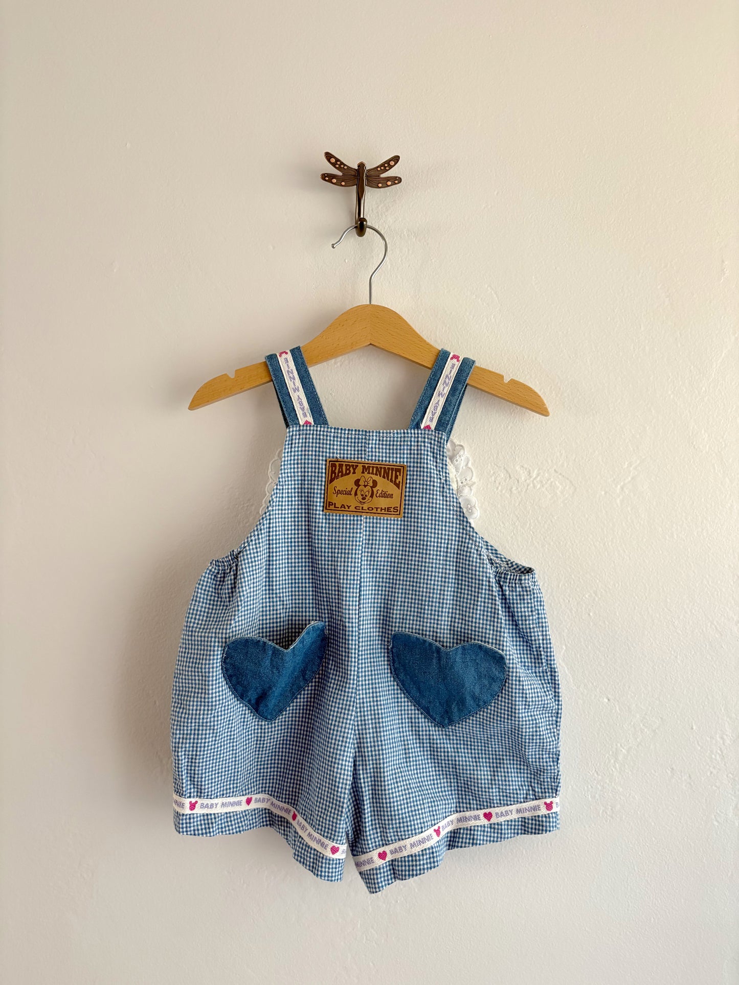 vintage baby minnie and mickey heart bubble