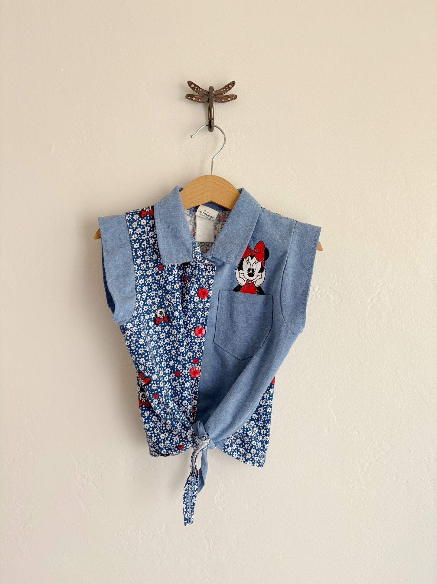 vintage minnie mouse blouse (2/3T)