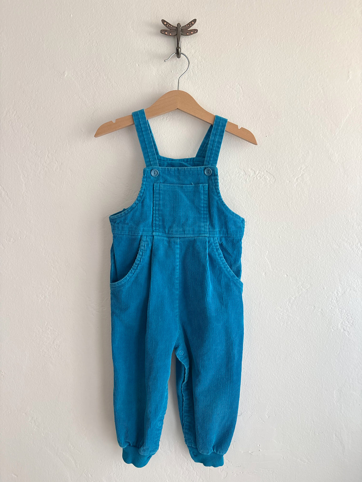 vintage sprockets overalls (2T)
