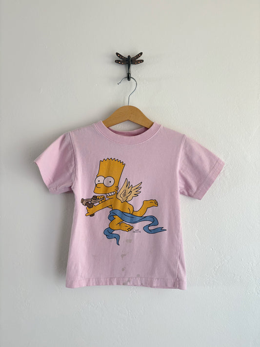 vintage y2k bart simpsons tee (4T)