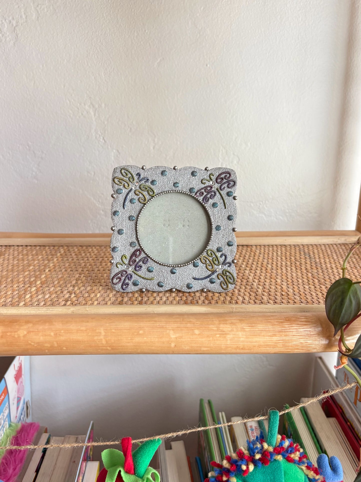 y2k dragonfly picture frame