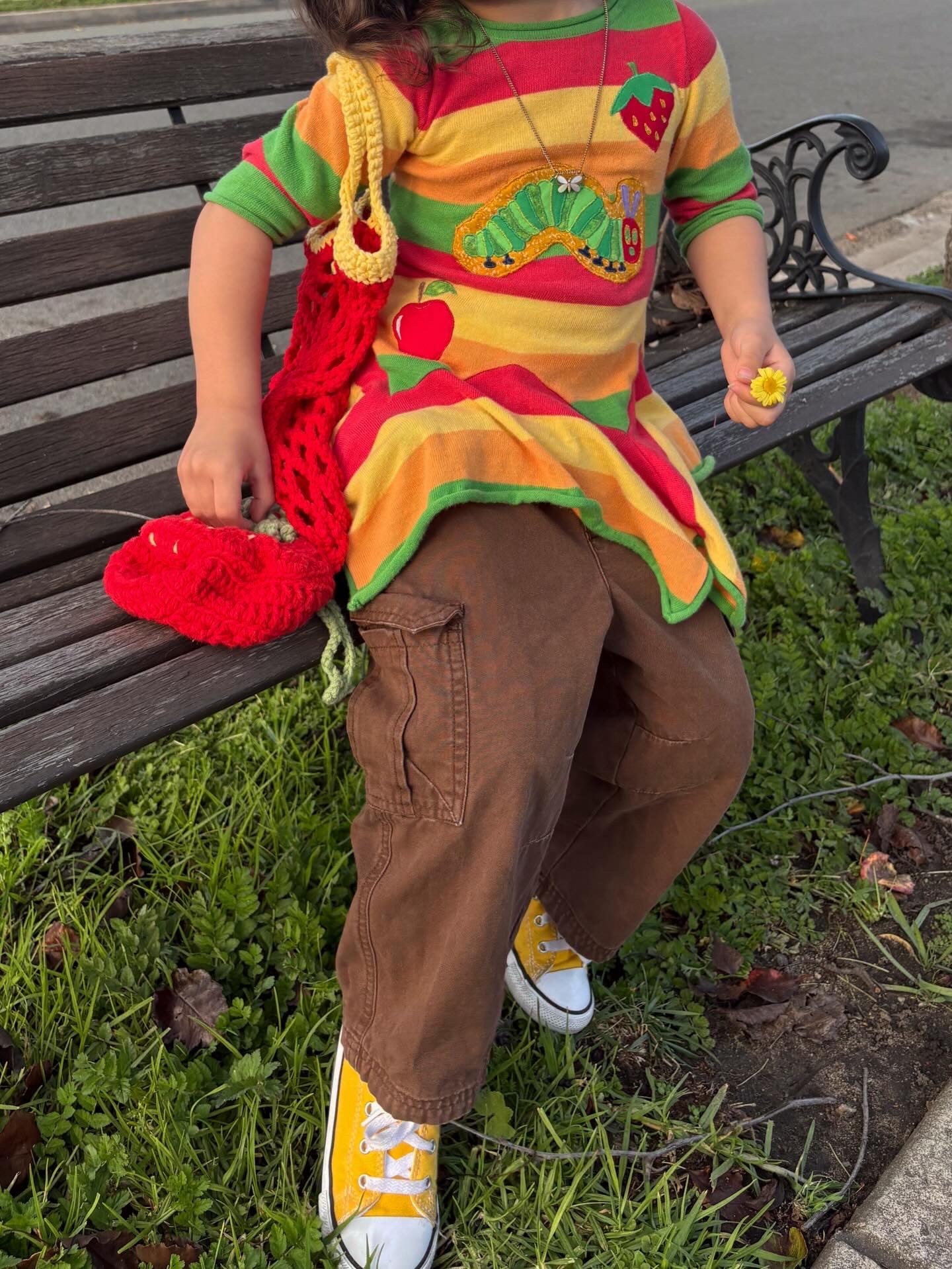 hungry caterpillar dress/blouse(upcycle, please read!)