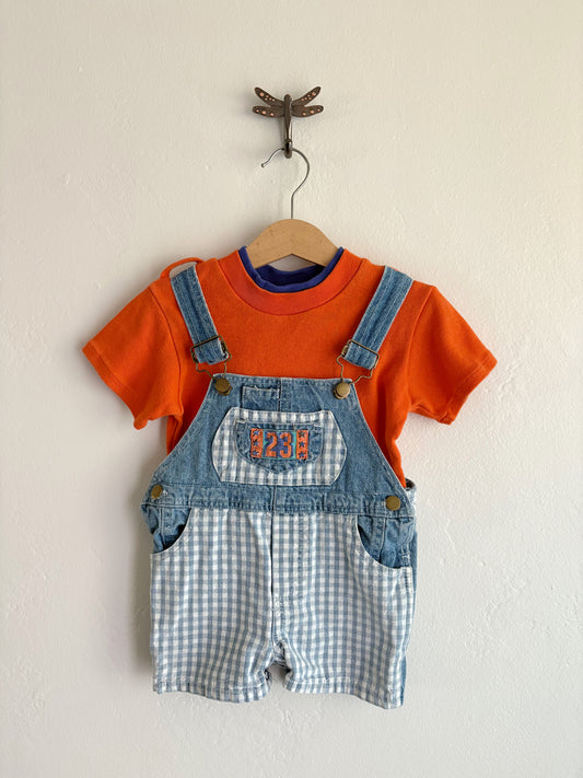 vintage shortall set (18M)