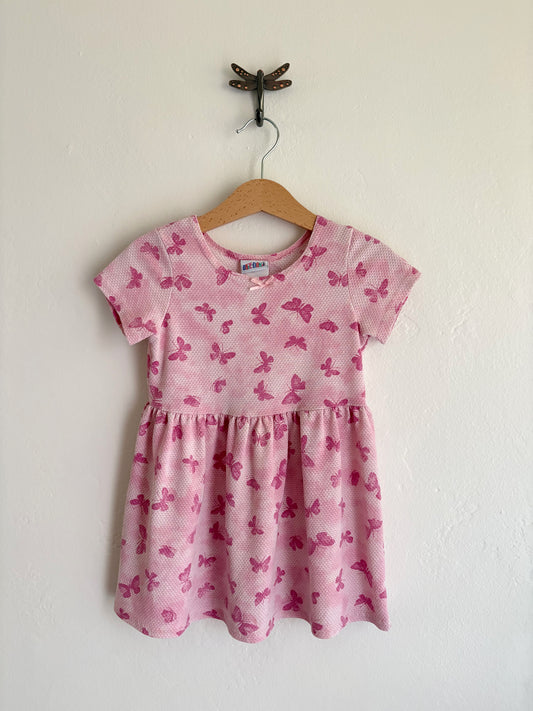 vintage y2k aop butterfly dress (3T)