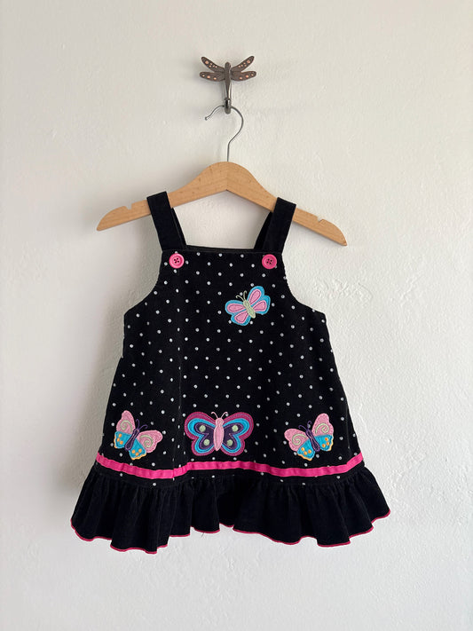 corduroy butterfly dress (18M)