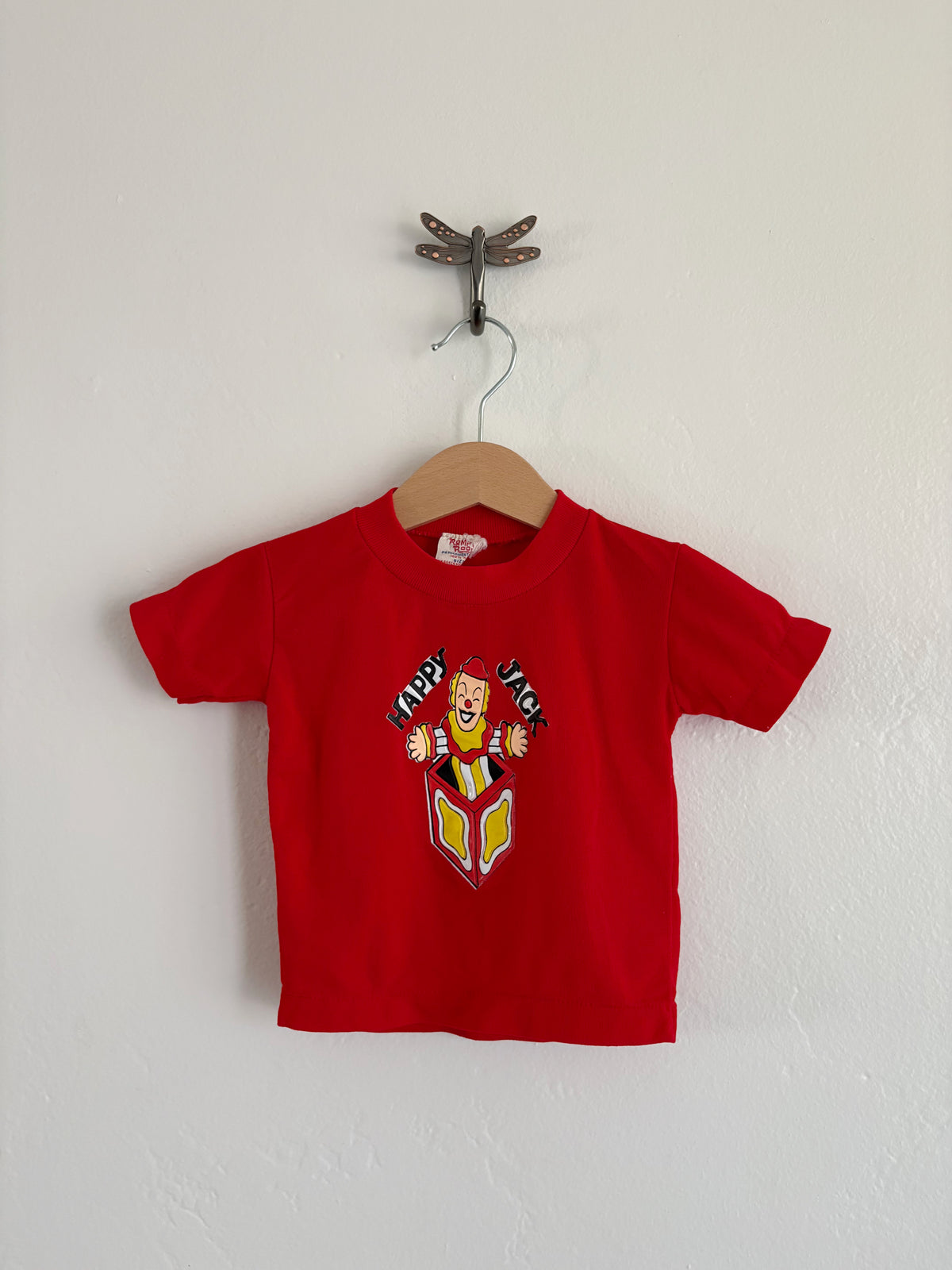 70's romper room 'happy jack' tee (12/18M)