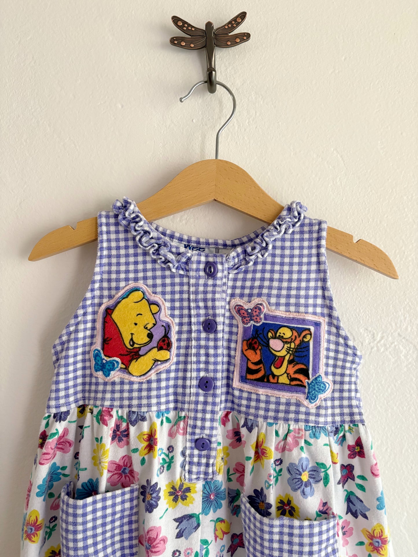 vintage romper (upcycle, please read!)