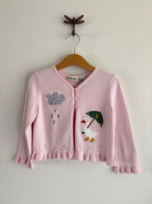 upcycled cherokee cardigan (3T)