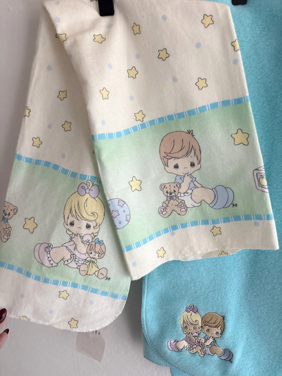vintage 2000's precious moments nursery set