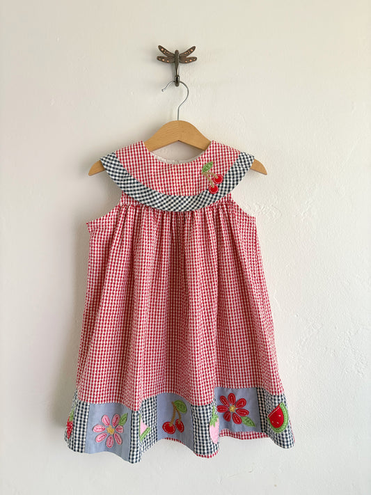 y2k fruit gingham dress (5)