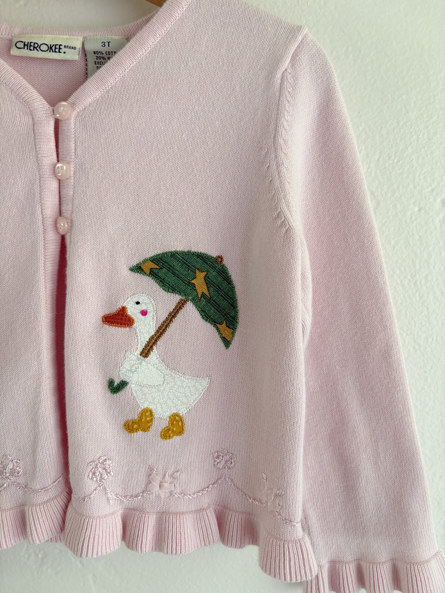 upcycled cherokee cardigan (3T)