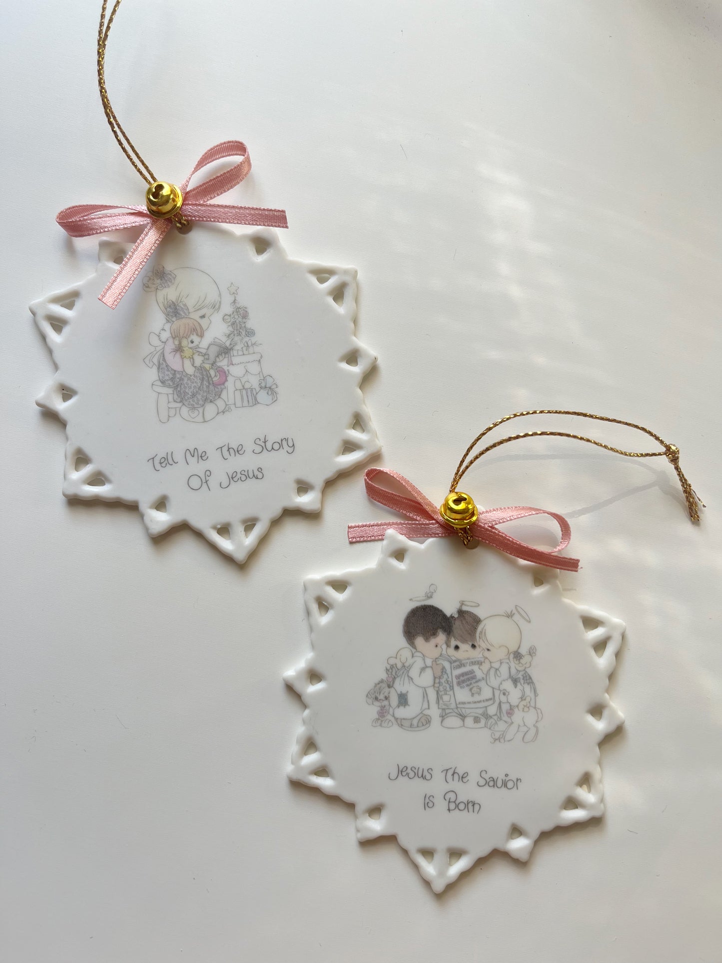 Vintage Precious Moments ornaments