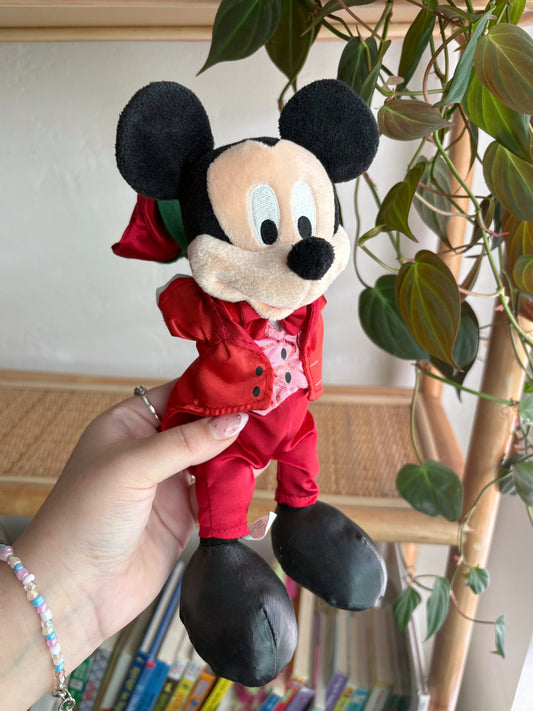 vintage mickey valentines plush