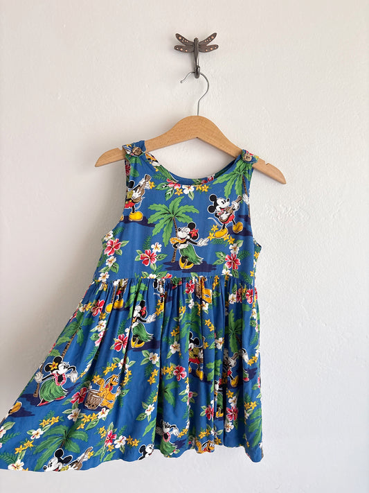 vintage mickey & minnie dress (3T)