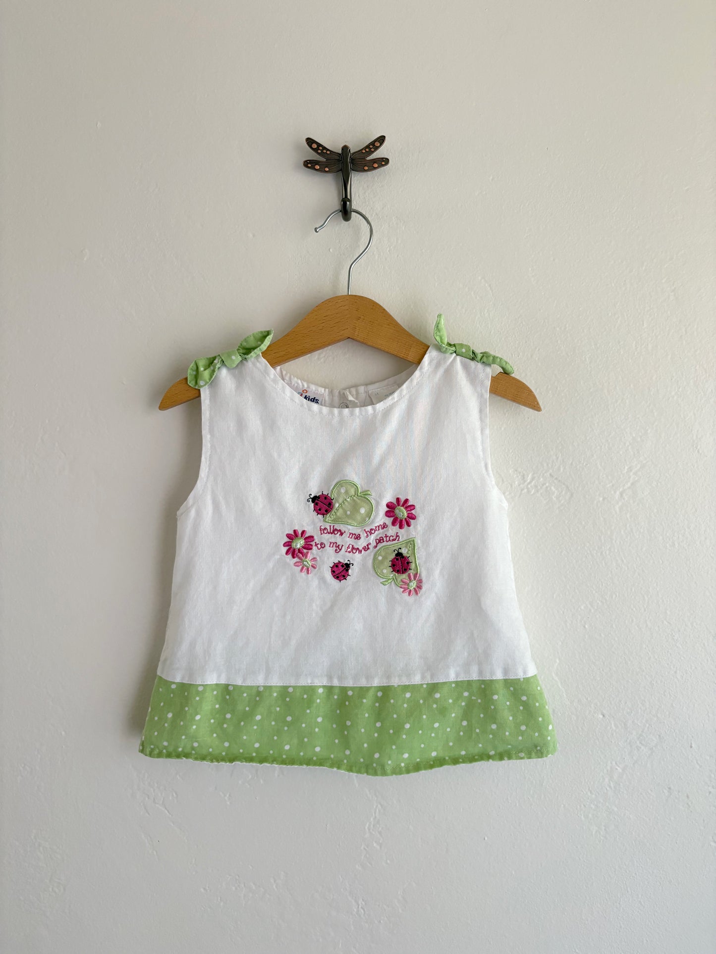 vintage ladybug tank (4T)