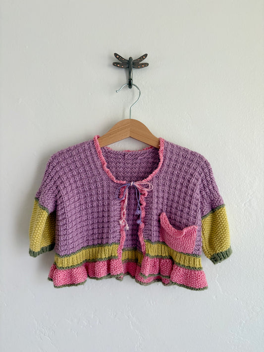 knitted 'lizzie mcguire' vibe sweater