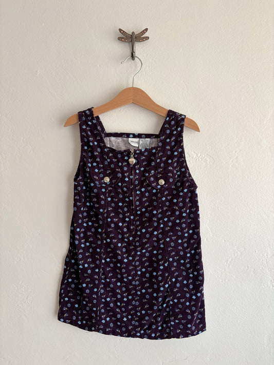 vintage cherokee floral dress (4T)