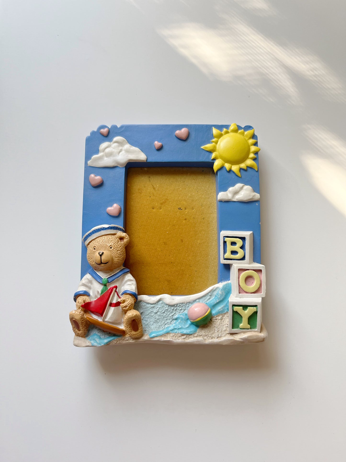 Vintage 'BOY' picture frame