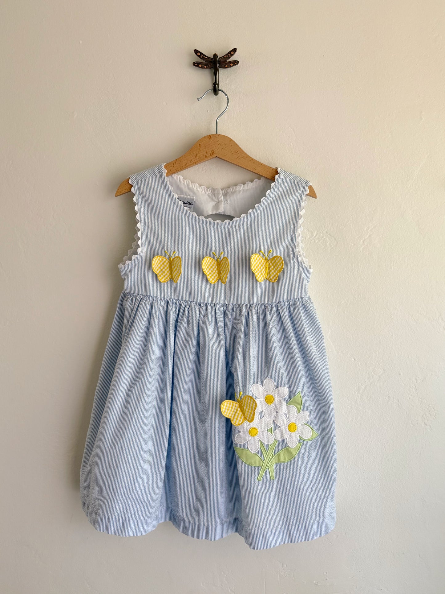 vintage samara 3D butterfly dress (6)