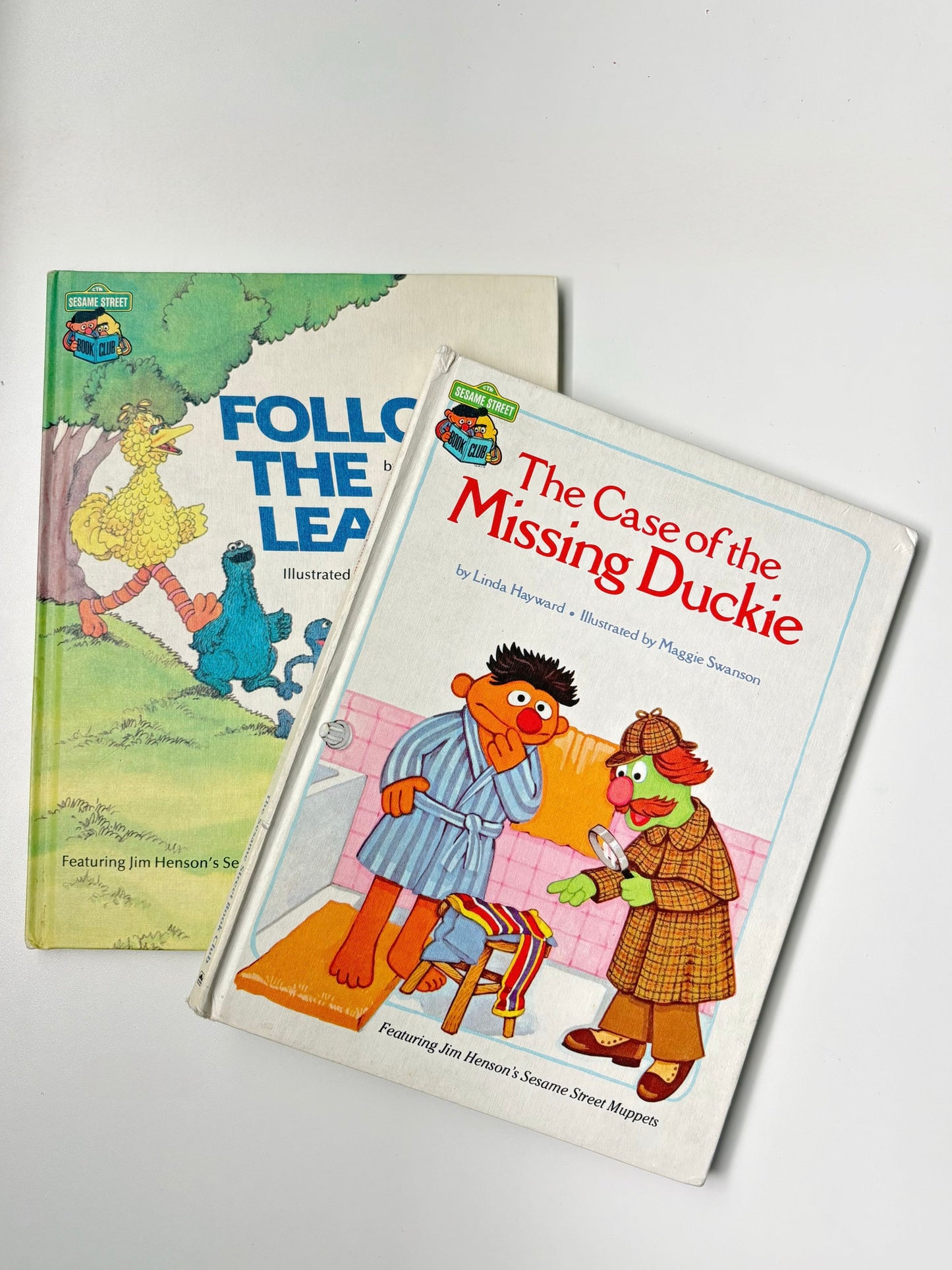 vintage sesame street book bundle
