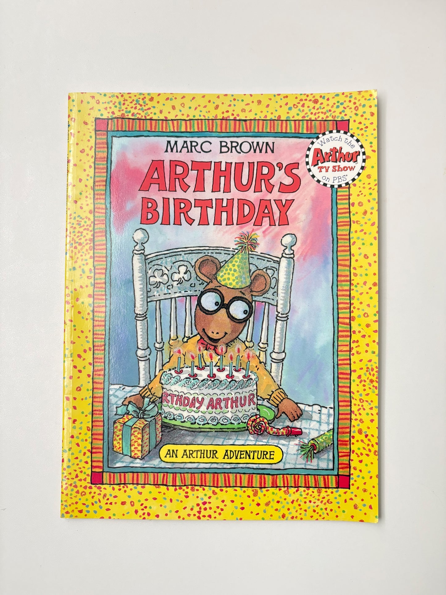 vintage Arthur birthday book