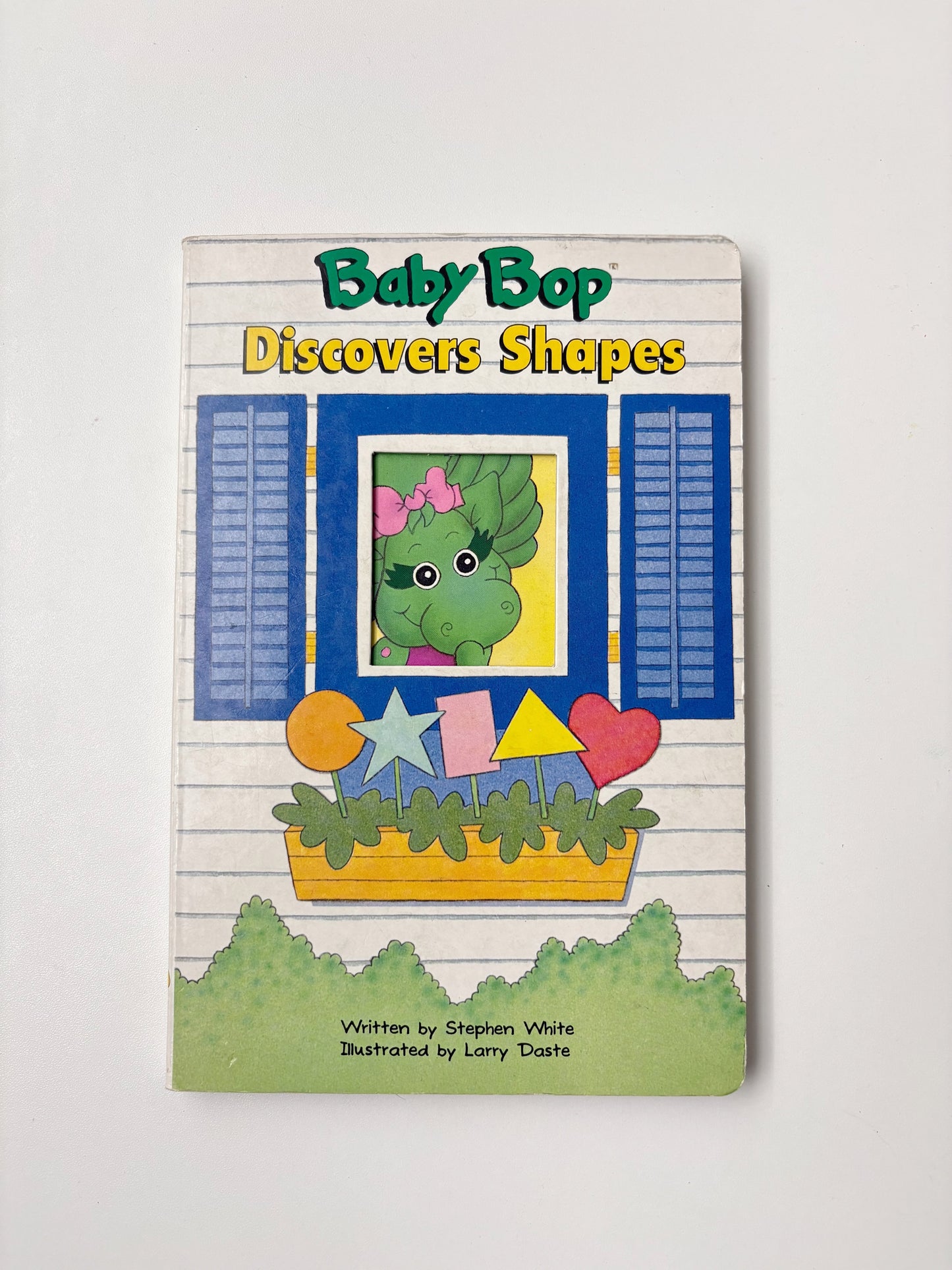 vintage baby bop shapes board book